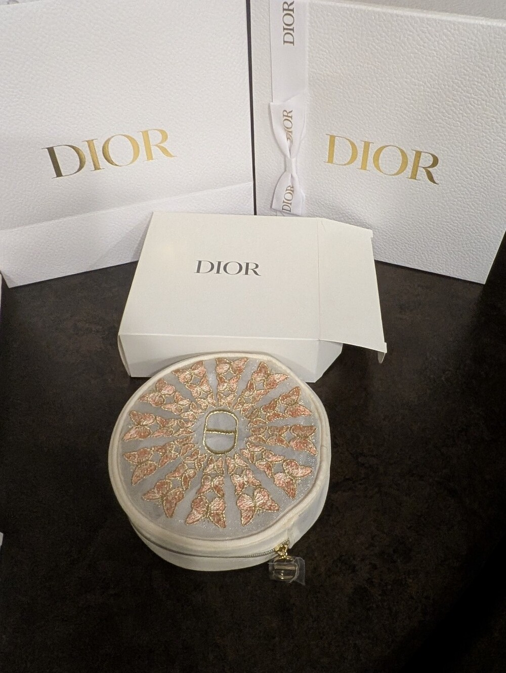 DIOR Butterfly Case With Box And Bag